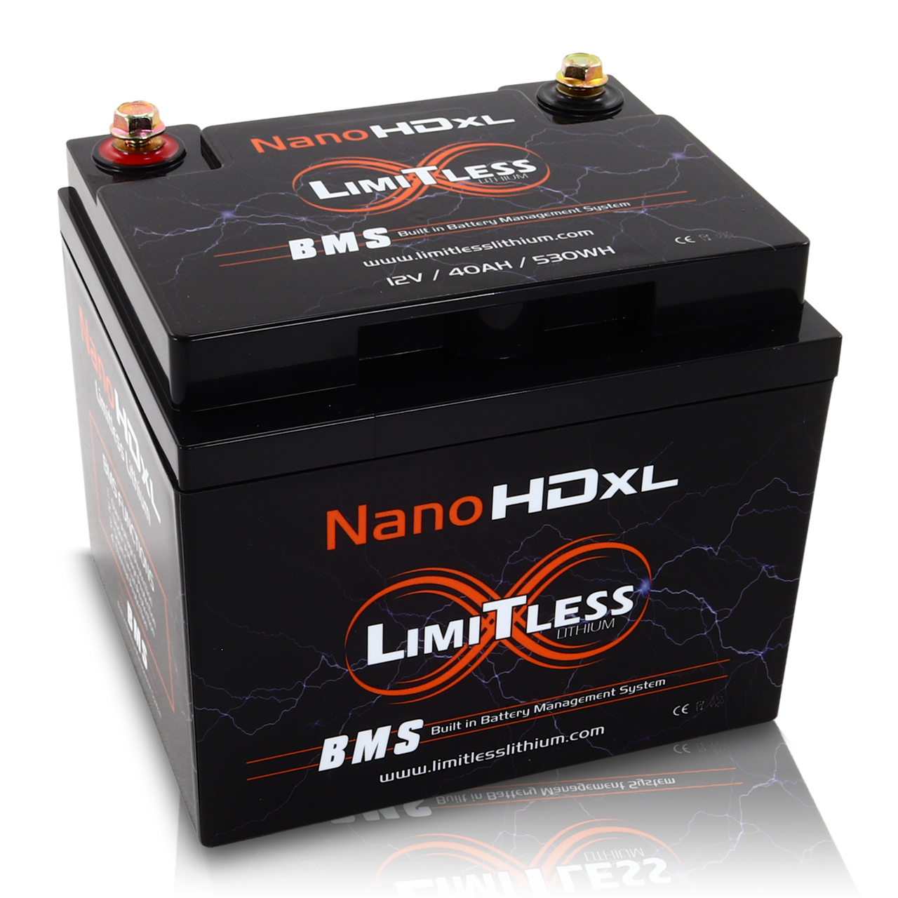 LIMITLESS LITHIUM Nano -HD XL Motorcycle / Power sports Battery