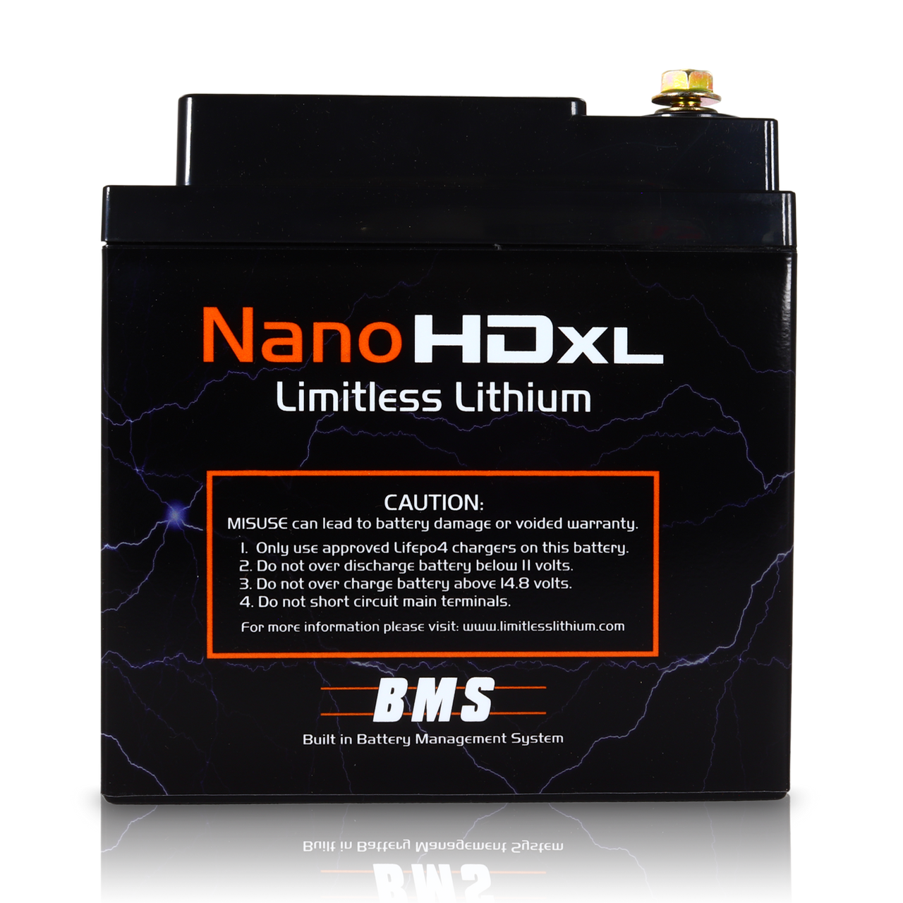 LIMITLESS LITHIUM Nano -HD XL Motorcycle / Power sports Battery