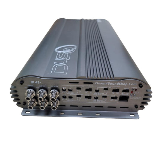 JP454 - 4000W RMS 4 Channel Amplifier - Titanium (Silver)
