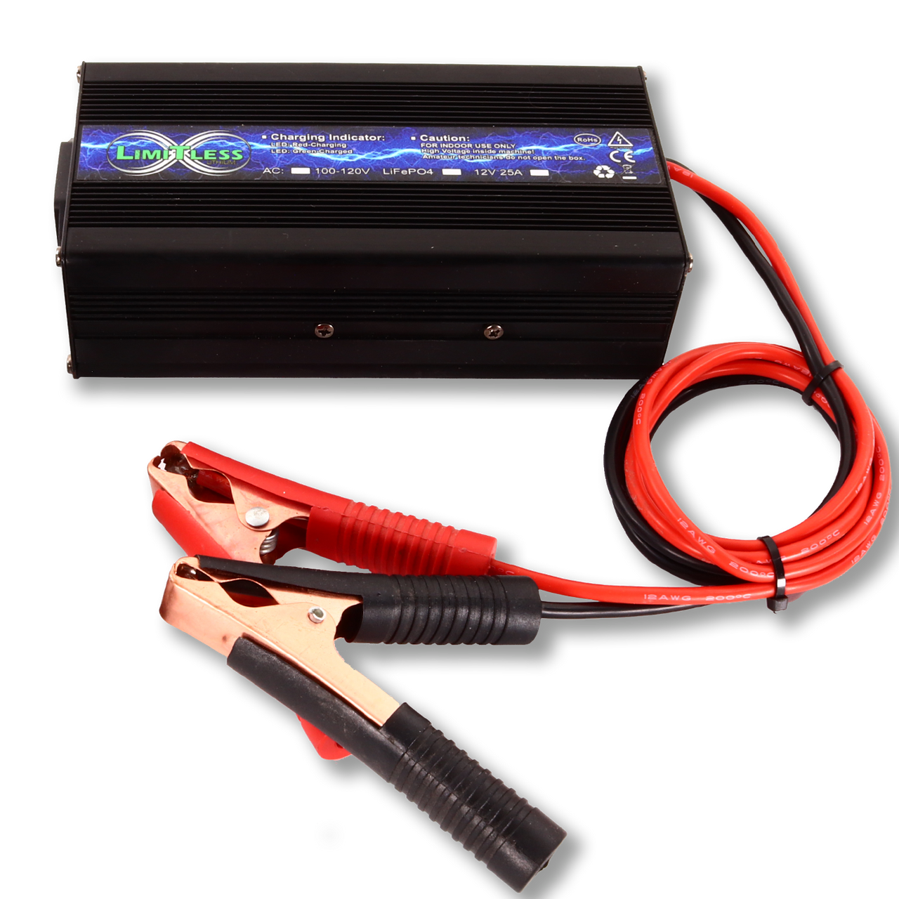 Limitless Lithium 25a 12v Charger