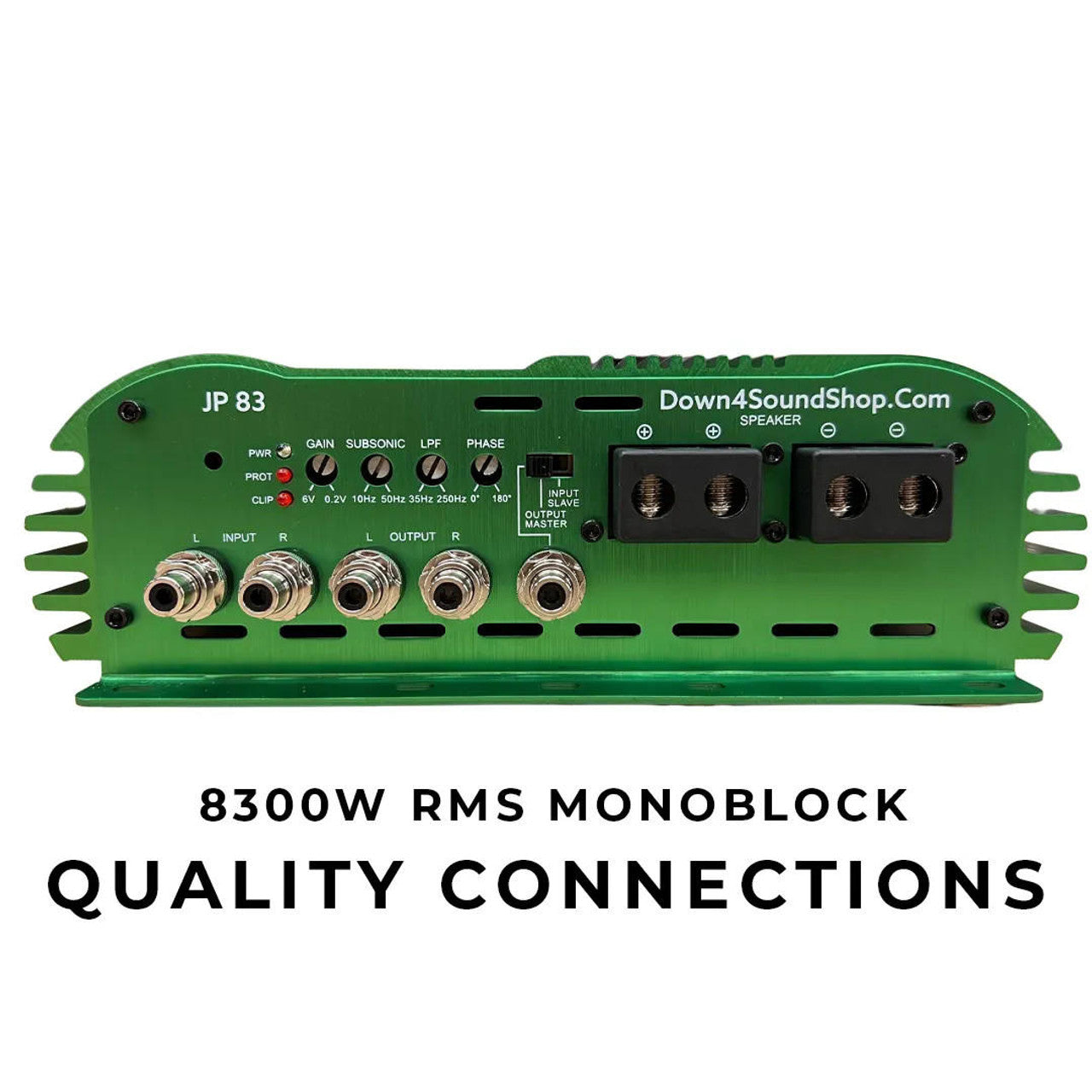 D4S JP83 Class D Amplifier Green